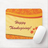 Glückliches Erntedankfest Mousepad (Mit Mouse)