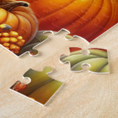 Glückliches Erntedankfest Truthahn Puzzle (Seite)