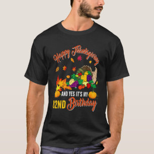 Glückliches Erntedankfest und es ist mein 82. Gebu T-Shirt
