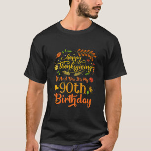 Glückliches Erntedankfest und ja, es ist mein 90.  T-Shirt