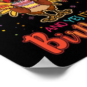 Glückliches Erntedankfest und ja es ist mein Gebur Poster (Ecke)