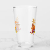 Glückliches Erntedankglas Glas (Rechts)
