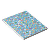 Glückliches Essen Notizblock (angewinkelt)