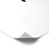 Glückliches Familienherz Poster (Ecke)