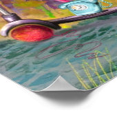 Glückliches Fantasy-Poster Poster (Ecke)