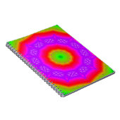 Glückliches Farbnotizbuch Notizblock (Rechte Seite)