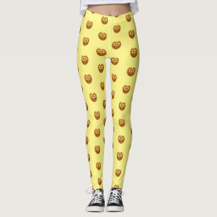 Glückliches Faultier erhobene Arme Herz Liebe Tier Leggings