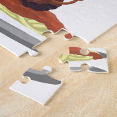 Glückliches Fleischklöschen-"Teigwaren-La Vista! " Puzzle (Seite)