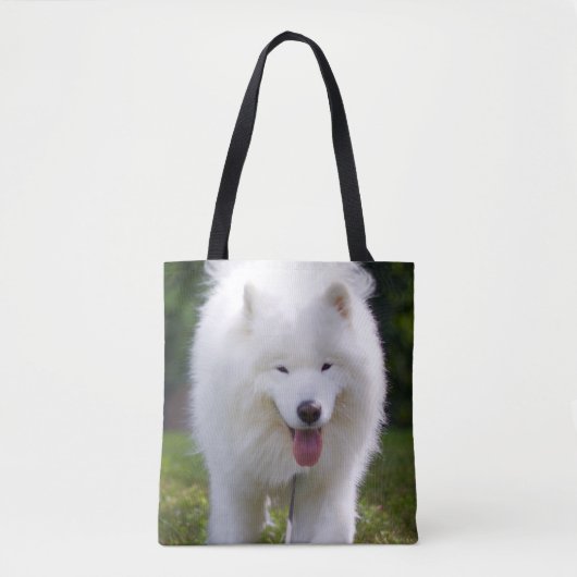 Glückliches Floofer Ty - ganz über Taschen-Tasche Tasche (Vorderseite)