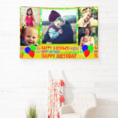 Glückliches Foto-Collage-Banner Banner (InSitu)