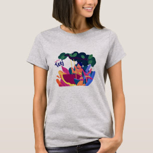 Glückliches Frauen T-Shirt
