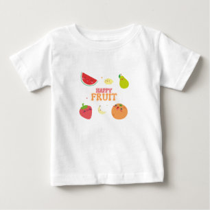 Glückliches Frucht T-Shirt