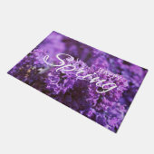 GLÜCKLICHES FRÜHSTÜCK FUßMATTE (Schrägansicht)