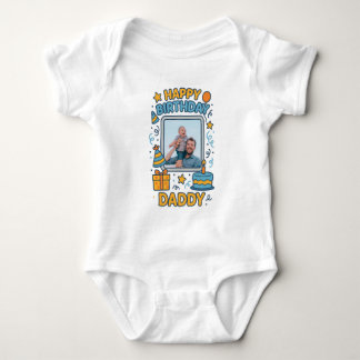 GLÜCKLICHES GEBURTSTAG DADDY BABY SCHLIESST CUSTOM STRAMPLER