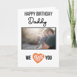 GLÜCKLICHES GEBURTSTAGES DADDY CARD CUSTOM FOTO UN KARTE