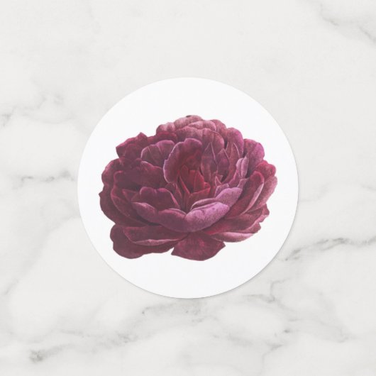 Glückliches Geburtstagsmädchen Konfetti (Klein Vorderseite)