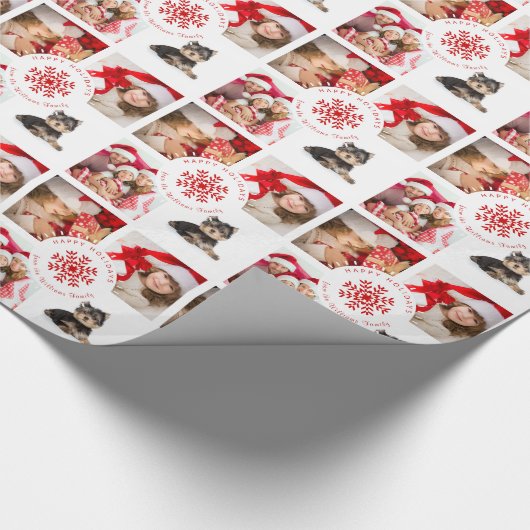 Glückliches Geschenkpapier (Ecke)