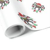 Glückliches Geschenkpapier (Rolleneckpunkt)