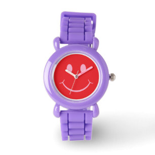 Glückliches Gesicht Armbanduhr