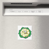 glückliches Gesicht Blumenkohl Magnet (In Situ (Geschirrspüler))