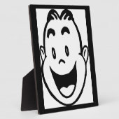 GLÜCKLICHES GESICHT FOTOPLATTE (Seite)