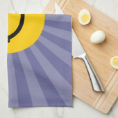 Glückliches Gesicht Geschirrtuch (Viertel Falte)