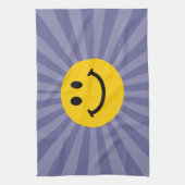 Glückliches Gesicht Geschirrtuch (Vertikal)