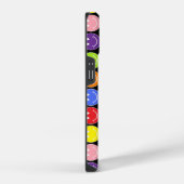 Glückliches Gesicht iPhone Hülle (Rechte Seite)