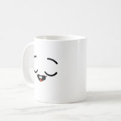 glückliches Gesicht Kaffeetasse (Vorderseite Links)