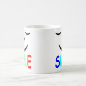 Glückliches Gesicht Kaffeetasse (Mittel)