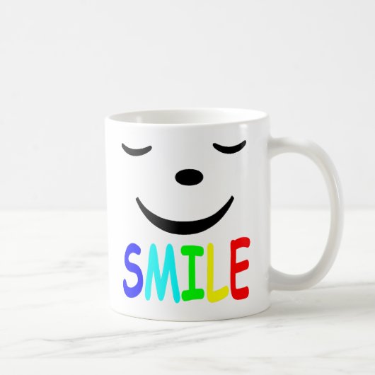 Glückliches Gesicht Kaffeetasse (Rechts)