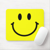 Glückliches Gesicht-Mauspad Mousepad (Mit Mouse)