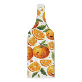 Glückliches Gesicht Obst  Schneidebrett