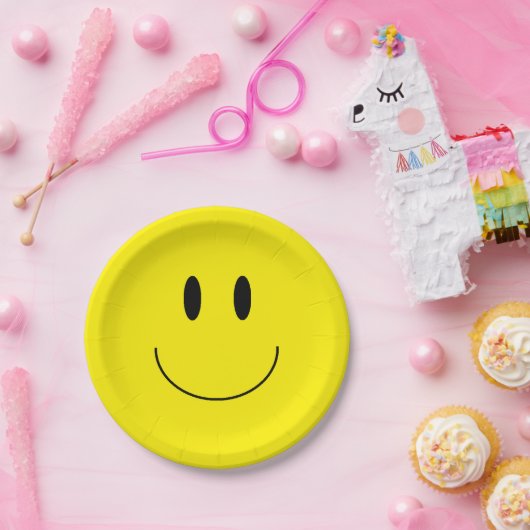 "Glückliches Gesichts-" Papier-Teller Pappteller (Party)
