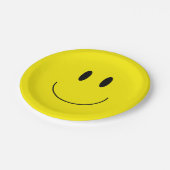 "Glückliches Gesichts-" Papier-Teller Pappteller (Schrägansicht)