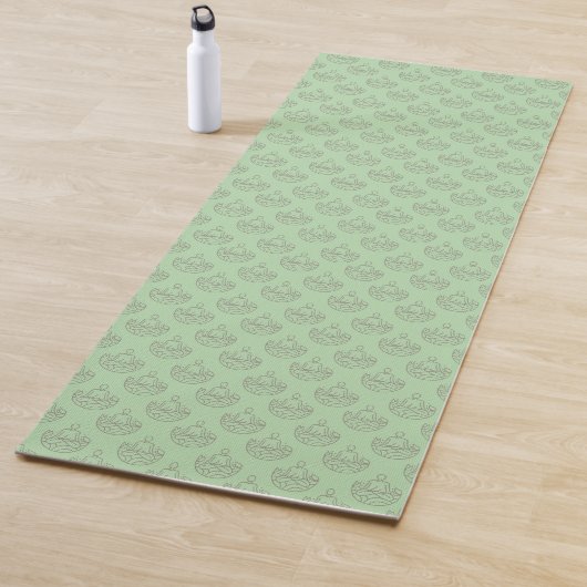 Glückliches Gesundes Zuhause! Yogamatte (Beispiel)