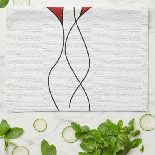 GLÜCKLICHES GIFTING KÜCHENTUCH (Gefaltet)