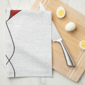 GLÜCKLICHES GIFTING KÜCHENTUCH (Viertel Falte)