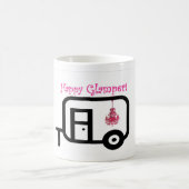 Glückliches Glamper! Kaffeetasse (Mittel)