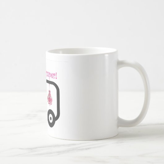 Glückliches Glamper! Kaffeetasse (Rechts)