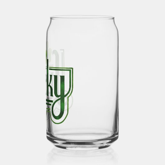 Glückliches Glas, Stilsippe Dosenglas (Links)