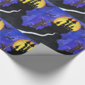 Glückliches glattes Packpapier Halloweens (Ecke)