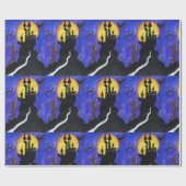 Glückliches glattes Packpapier Halloweens (Flach)