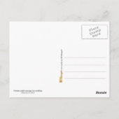 Glückliches Glück Cookie Eheloke Postkarte (Rückseite)