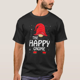 Glückliches Gnom-Passendes Familien-Gruppen-Weihna T-Shirt