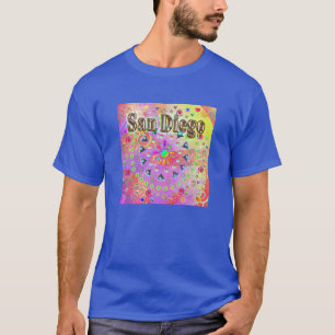 Glückliches Goldenes San Diego T-Shirt