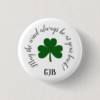 Glückliches Golf Button Button Irish Quote