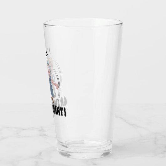 Glückliches Grandeltern-Tagesglas Glas (Links)