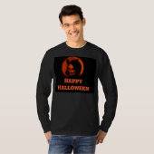 Glückliches grimmiges Sensenmann-Shirt Halloweens T-Shirt (Vorne ganz)
