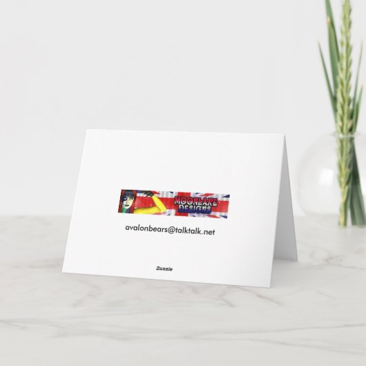 Glückliches Groundhog Day, Karte (Rückseite)